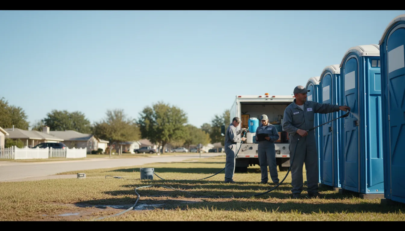 Long-Term Portable Toilet Rental in Carrollton, MS near me